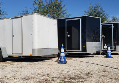 Enclosed & Motorcycle Trailers
